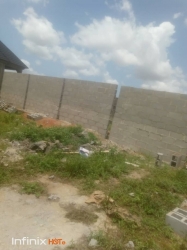 Distress Sale: Cornerpeice One And Half Plot Of Land At Peace Estate Aboru Iyana-ipaja 13m, Fenced Gated 2 Plots of Land for Sale Ipaja Lagos Vetra  Property