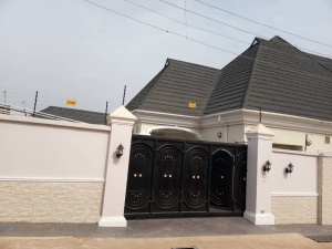 5bedroom Bungalow In Gowon Estate, New House, Fully Fenced With Morden And Essential Amenities. C Of O 60m Asking 55m Net. 5 bedroom Detached Bungalow for Sale Ipaja Lagos Vetra  Property