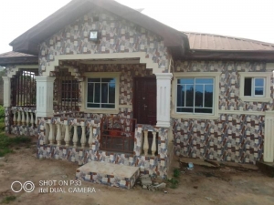 Fine 3bedroom Flat At Bank Bus Stop Olomu Ifo 3 bedroom Flat for Sale Ifo Ogun Vetra  Property