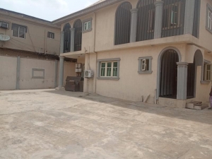 Clean Tastefully Built 2 Nos Of 2 Wing 4 Bedroom Duplex Pop Ceiling 4 bedroom House for Sale Ipaja Lagos Vetra  Property