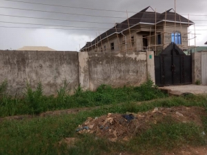 Uncompleted 3 Bedroom Flat Setback On Full Plot Of Land  3 bedroom Flat for Sale Ipaja Lagos Vetra  Property
