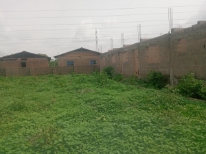 Half A Plot Of Land Fenced In A Secure Estate  1 Plot of Land for Sale Ipaja Lagos Vetra  Property