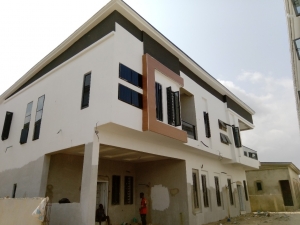 Newly Built 4 Bedroom Semi-detached Duplex With A Room Boys' Quarters 4 bedroom Semi-Detached Duplex for Sale Lekki Lagos Vetra  Property
