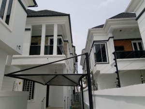 Newly Built 4 Bedroom Semi-detached Duplex With A Room Boys' Quaters  4 bedroom Semi-Detached Duplex for Sale Lekki Lagos Vetra  Property
