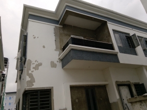 Newly Built 4 Bedroom Semi-detached Duplex With A Room Boys' Quarters 4 bedroom Semi-Detached Duplex for Sale Lekki Lagos Vetra  Property