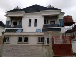 Newly Built 4 Bedroom Semi-detached Duplex With A Room Boys' Quaters 4 bedroom Semi-Detached Duplex for Sale Lekki Lagos Vetra  Property