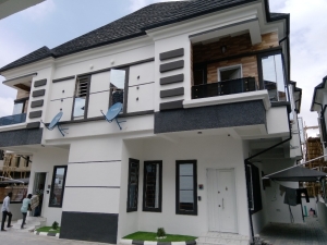 Newly Built 4 Bedroom Semi-detached Duplex With A Room Boys' Quaters 4 bedroom Semi-Detached Duplex for Sale Lekki Lagos Vetra  Property