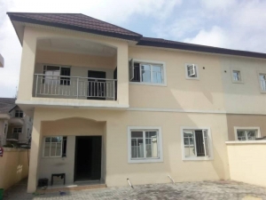 A Self Serviced 5 Bedroom Semi Detached Duplex In A Serene Environment With One Room Bq In A Serene Environment Semi-Detached Duplex for Sale Victoria Island Lagos Vetra  Property