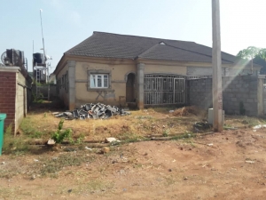 Well Roofed And Plastered Semi Detached 2bedroom Bungalow  2 bedroom Semi-Detached Bungalow for Sale Nbora Abuja Vetra  Property