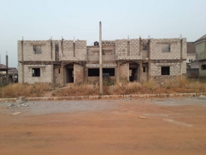 4 Bedroom Semi Detached Carcass Duplex 4 bedroom Semi-Detached Duplex for Sale Galadinmawa Abuja Vetra  Property