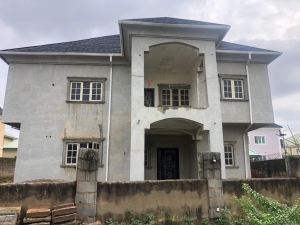 An 80% Completed 5 Bedroom Fully Detached Duplex 5 bedroom Detached Duplex for Sale Gwarinpa Abuja Vetra  Property