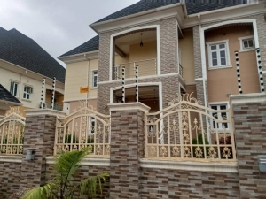 A Lovely 5 Bedroom Fully Detached Duplex With A Room Bq 5 bedroom Detached Duplex for Sale Gwarinpa Abuja Vetra  Property