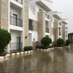 A Well Spacious Service 4 Bedrooms Terrace Duplex. 4 bedroom Terraced Duplex for Rent Katampe Ext Abuja Vetra  Property