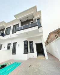 A Well Built 4 Bedroom Semi-detached Duplex With Bq 4 bedroom Semi-Detached Duplex for Sale Lekki Lagos Vetra  Property