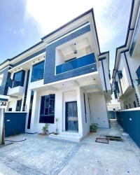 A Well Built 4 Bedroom Semi Detached Duplex With Bq 4 bedroom Semi-Detached Duplex for Sale Lekki Lagos Vetra  Property