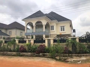 A 4 Bedroom Fully Detached Duplex With 2 Units Self-contain Bq Detached Duplex for Sale Life Camp Abuja Vetra  Property
