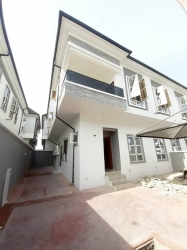 A Newly 4 Bedroom Semi-detached Duplex With A Room Bq 4 bedroom Semi-Detached Duplex for Sale Lekki Lagos Vetra  Property