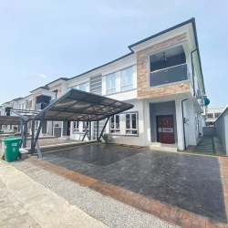 Newly Built 4bedroom Semi Detached Duplex Wit Bq, All Rooms En-suite, 24/7 Power, Fitted Kitchen, Treated Water, Inbuilt Sound System, Closet, Cctv Cameras, Pop Ceilings, Kids Play Area * Etc. 4 bedroom Semi-Detached Duplex for Sale Lekki Lagos Vetra  Property