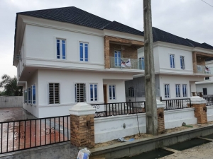 Luxurios 5 Bedroom Fully Detached Duplex With A Room Bq At Ikota Lekki. 5 bedroom Detached Duplex for Sale Lekki Lagos Vetra  Property