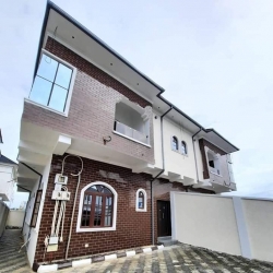 4 Bedroom Semi Detached Duplex With Bq For Sale In Ikota Lekki.  4 bedroom Semi-Detached Duplex for Sale Lekki Lagos Vetra  Property