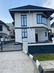  Brand New 4 Bedroom Detached House En Suite With Study Room, 1bq Located At Arcadia Grove Estate, Osapa London. Lekki. 4 bedroom Detached Duplex for Sale Lekki Lagos Vetra  Property