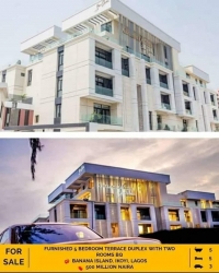  Luxury 5 Bedroom Terraces Duplex With 2 Rooms Boys Quarters (8 Terraces And 2 Penthouses) At Banana Island, Ikoyi, Lagos 5 bedroom Detached Duplex for Sale Ikoyi Lagos Vetra  Property