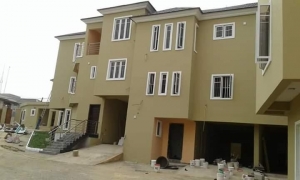 Newly Well Built 4 Bedroom Terrace Duplex With A Room Bq, Packing Space, Pop, Swimming Pool All Ensuite In Brooks Estate Along Cmd Road, Magodo. 4 bedroom Terraced Duplex for Sale Kosofe Ikosi Lagos Vetra  Property