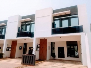 A Luxurious 3 Bedroom Serviced Terrace House Inside A Highly Secure And Serene Estate Overlooking The Lagoon. 3 bedroom Terraced Duplex for Sale Ajah Lagos Vetra  Property
