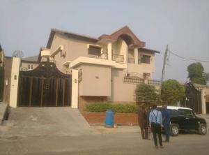 A Wing Of 4bedrooms Semi Detached Duplex , With Two Mini Flats On 330sqm Land Title C Of O 4 bedroom Semi-Detached Duplex for Sale Ojodu Lagos Vetra  Property