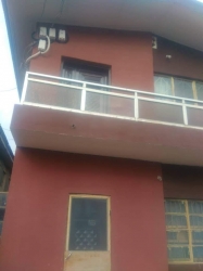 A Present Day Block Of 4flats Of 2 Nos Of 2bedroom Flats And 2 Nos Of Mini Flat Up And Down Floor On Half Plot Of Land At Kola  10 bedroom Blocks of Flats for Sale Ipaja Lagos Vetra  Property