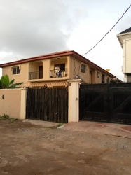 For Sale 4bedroom Duplex With 2 Unit Of 3bedroom Flat Apartment At Peace Estate Isheri Egbeda 4 bedroom House for Sale Alimosho Lagos Vetra  Property