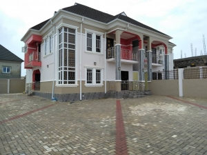 Newly Built 4bedroom Duplex An 2units Of 2bedroom Flat, At Ait Estate Alagbado 4 bedroom House for Sale Agege Lagos Vetra  Property