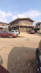 A Building Facing A Tarred Road In Akoka Very Close To Unilag, Sitting On 440sqm Of Land For Sale 440 Meter Square of Land for Sale Yaba Lagos Vetra  Property
