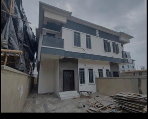 Elegantly Built 4 Bedroom Semi-detached Duplex With A Room Boys Quarter,jacuzzi In Second Toll Gate Lekki For Sale House for Sale Lekki Lagos Vetra  Property