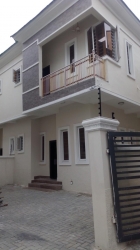 Newly Built 4 Bedroom Duplex With A Room Bq All Rooms Are Ensuite With Fitted, Wardrobe, Borehole, Water Treatments At Chevron Lekki Phase  4 bedroom Commercial Property for Rent Lekki Lagos Vetra  Property