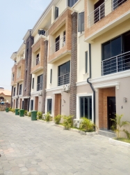 Newly Built And Well Finished 4bedroom Terrace Duplex Plus One Room Bq In Millennium Estate Oniru Lagos For Sale @ 100m 4 bedroom House for Sale Victoria Island Lagos Vetra  Property