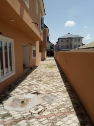 Newly Built And Well Finished 4bedroom Semi Detached And Detached Duplex No Bq In A Gated Estate Called Southern View Estate By 2nd Toll Gate Chevron For Sale. Price:43m. 4 bedroom House for Sale Lekki Lagos Vetra  Property