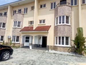  4bedroom Terrace Duplex With Fountain In The Living Room For Sale In Royal Garden In Ajah Axis House for Sale Ajah Lagos Vetra  Property