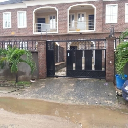 Tastefully Finished 4brm Terrace Duplex, All Rooms Ensuite And Guest Toilet With 2 Sitting Room, Private Compound And Motorized Gate 4 bedroom Terraced Duplex for Rent Gbagada Lagos Vetra  Property
