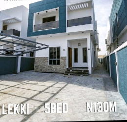5 Bedroom Detached House 5 bedroom House for Sale Lekki Lagos Vetra  Property