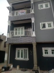 2bedroom Apartment For Rent At Ogba Axis Upstairs 1.350m, While Downstairs 1.250million Flat for Rent Ogba Lagos Vetra  Property