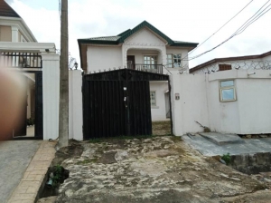 Luxury 4 Bedroom Fully Detached Duplex With Bq All Ensuite All Round Tiles/fitted Kitchen Cabinet On 250sqm Omole Phase 1 The Property Can Accomodate 6 Cars Title:cofo Price:n65m House for Sale Ojodu Lagos Vetra  Property
