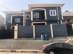 A Structuraized Building Consisting Of 6 Massive Mini Flat For Sale In A Serene Area Of Shagisha, Sharing Boundary With The Magodo Gra Phase 2 Shagisha Blocks of Flats for Sale Kosofe Ikosi Lagos Vetra  Property