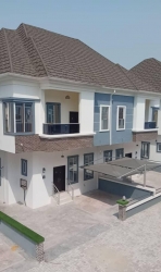 Newly Built And Lovely 4 Bedrooms Semidetached Duplex With Bq At Lekki County, Ikota, Lekki. Title: Gov's Consent 4 bedroom Semi-Detached Duplex for Sale Lekki Lagos Vetra  Property