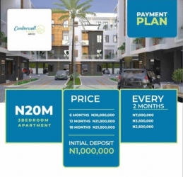 A Massive 3 Bedroom Apartments For Sale In A Well Furnished Estate With Flexible Payment Plan 3 bedroom Flat for Sale Ajah Lagos Vetra  Property