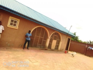 Lovely Built 3 Bedroom Flat And A Miniflat On An Half Plot Request For Pictures On Whatsapp  3 bedroom Detached Bungalow for Sale Ipaja Lagos Vetra  Property