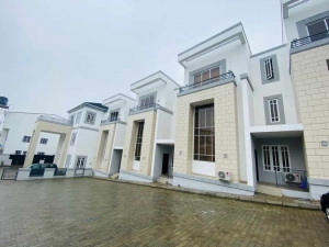Newlybuilt And Tastefully Finished Terrace 4bedroom Duplex With B/q For Sale In Guzape.  4 bedroom Terraced Duplex for Sale Guzape Abuja Vetra  Property
