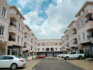 Terrace 4bedroom Duplex With B/q For Sale In Guzape.  4 bedroom Terraced Duplex for Sale Guzape Abuja Vetra  Property
