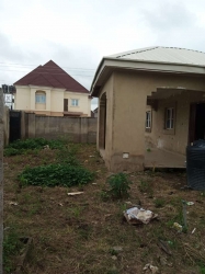 Carcass 3bedroom Bungalow With B/q For Sale In Penthouse Estate, Lugbe.  3 bedroom Detached Bungalow for Sale Lugbe Abuja Vetra  Property