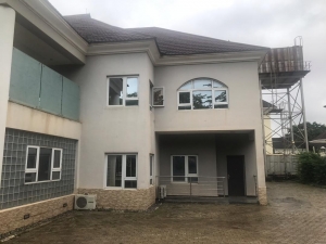 Fully Detached Furnished 4bedroom Duplex With 2rooms B/q For Sale In Maitama.  4 bedroom Detached Duplex for Sale Maitama Abuja Vetra  Property